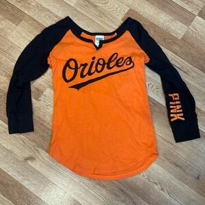 PINK by Victoria’s Secret Orioles Fan Baseball Tee